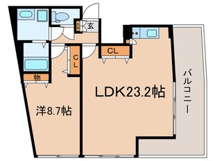 The Con-Tour　Hatanodaiの物件間取画像